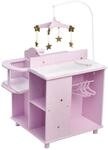 Puppen-Wickeltisch Puppenschrank Puppenzubeh&ouml;r Spielzeug Olivias World TD-0203AP
