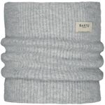 Barts Damen Schlauchschal Darty einfarbiger Loop-Winterschal 3333 Heather Grey...