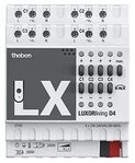 Theben 4800475 LUXORliving D4 I 4-Kanal Universaldimmaktor I Dimmleistung: 200...
