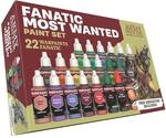 The Army Painter Warpaints Fanatic Most Wanted Paint Set 22x18ml Acrylfarbe |...