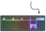 uRage Gaming-Tastatur Exodus 215 Illuminated, QWERTZ DE, RGB-Beleuchtung,