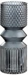 GILDE Vase Pintu Glas grau 40494