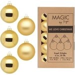 Kugel Inkagold - WE Love Christmas - Magic by Inge - 30 St&uuml;ck / 6cm