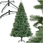 tectake® Künstlicher Weihnachtsbaum, naturgetreue Spritzguss- und PVC-Nadeln, tectake® Künstlicher Weihnachtsbaum, naturgetreue Spritzguss- und PVC-Nadeln,