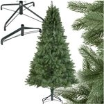 tectake® Künstlicher Weihnachtsbaum mit Spritzgussnadeln, naturgetreue Optik, tectake® Künstlicher Weihnachtsbaum mit Spritzgussnadeln, naturgetreue Optik,