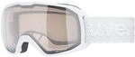 Uvex xcitd V Skibrille Snowboardbrille White matt Silver Clear S550644