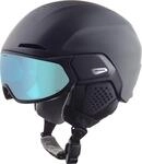 ALPINA ORO QV MIPS - hochwertiger Skihelm mit Visier, Maximale Sto&szlig;d&auml;mpfung,