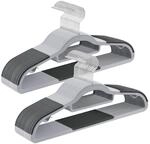SONGMICS Kleiderb&uuml;gel 30er Set, rutschfest, platzsparend, 42 cm lang | Aus