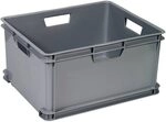 Curver Unibox Aufbewahrungsbox XL 60L Grau