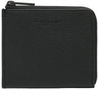 LIEBESKIND Berlin Leder Kartenetui Lou Small Pebble Nino Purse Black schwarz