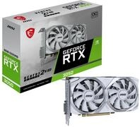 MSI GeForce RTX 3050 Ventus 2X XS White 8G OC - 8GB GDDR6 Speicher, 128-bit, 14 Gbps
