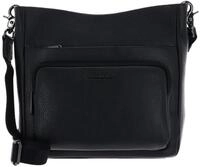 Mandarina Duck, MELLOW LEATHER CROSSOVER Damen, Schwarz