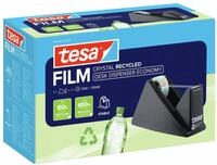 tesa DESK DISPENSER ECONOMY RECYCLED - Geh&auml;use 100% recycelter Kunststoff aus