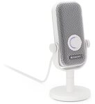 ENDORFY Solum Voice S Onyx White USB C Mikrofon RGB, kardioid, Mute, Gain...