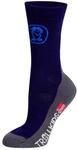 Trollkids Kids Trekking Mid Cut Socks II 38, navy