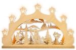 weigla - Schwibbogen original Erzgebirge I LED Lichterbogen Weihnachten I Motiv