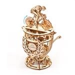 UGEARS Automaton Cyclist 3D-Puzzles &ndash; Vatertagsgeschenk, Holzmodellbaus&auml;tze...