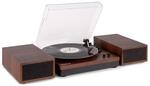 Fenton RP165D Bluetooth Plattenspieler mit Lautsprecher, Schallplattenspieler,