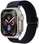 VONM&Auml;HLEN Woven Loop - Elegantes, geflochtenes Nylonarmband f&uuml;r die Apple Watch,