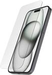 Hama Handy Schutzglas iPhone 15 (Displayschutz ultraklar Anti-Fingerprint,