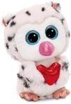 NICI Kuscheltier Eule GLUBSCHIS Lowidou 15cm pink - Stofftier aus weichem Pl&uuml;sch,