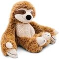 NICI Kuscheltier Faultier Slobby 25cm mit Klettverschluss braun - Stofftier aus