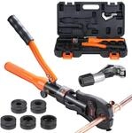 Hydraulische Crimpzange 16t - Kabelschuhzange Für 8-300mm² Mit 13 Aufsätzen