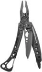 Leatherman Skeletool CX, Edelstahl, Onyx | 7-in-1 Camping- und...