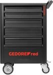 GEDOREred R21562005 Werkstattwagen | 5 Schubladen, 119-teiliges Sortiment, HxBxT 963