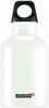 SIGG - Alu Trinkflasche - Traveller Weiss - Klimaneutral Zertifiziert - Für