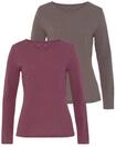 VIVANCE by Lascana Damen Langarmshirt