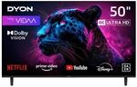 DYON Movie Smart 50 VX 50 Zoll 4K UHD Smart Fernseher mit HDR10 | VIDAA OS,...