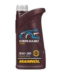 MANNOL 7720 Ceramic Motor&ouml;l 5W-30, synthetisch f&uuml;r Diesel & Benzin, 1L 