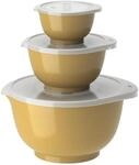 Rosti Margrethe Sch&uuml;ssel Set, R&uuml;hrsch&uuml;ssel Set, 6-Teilig mit 3 R&uuml;hrsch&uuml;sseln und