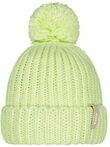 Barts Damen Strickm&uuml;tze Joansy gef&uuml;tterte Winterm&uuml;tze mit Bommel 3406 Limoncello