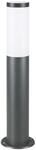MONZANA&reg; Au&szlig;enlampe Edelstahl 50cm E27 Fassung IP44 Wetterfest Stehend...