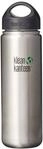Klean Kanteen Edelstahlflasche mit Edestahl Loop Verschluss 1182 ml Wide, Brushed