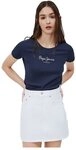 Pepe Jeans Damen NEW VIRGINIA SS N T-Shirt, 595NAVY, XS