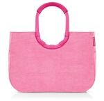 reisenthel loopshopper L frame twist pink &ndash; Stabile Tasche mit praktischen...