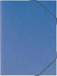 Brunnen 104708337 Sammelmappe (A3, Karton, mit Gummizug) blau