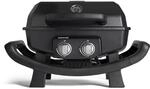 BURNHARD&reg; 2-Brenner Gasgrill WAYNE 4,4 kW &ndash; Tragbarer Balkongrill