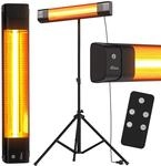 Tronitechnik&reg; Infrarot Heizstrahler mit Fernbedienung W&auml;rmestrahler