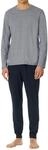 Schiesser Herren Schlafanzug lang mit B&uuml;ndchen - Nightwear Set