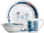 LEONARDO HOME Bambini Avventura Kinder Geschirr-Set 3-teilig - Kinder-Geschirr aus