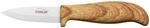 STONELINE Back to Nature Keramik Messer K&uuml;chenmesser 18 cm, Wei&szlig;e 7 cm