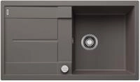 BLANCO METRA 5 S | Granitsp&uuml;le aus SILGRANIT vulkangrau | Einbauart: Einbau von Oben