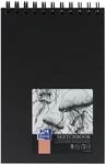 Oxford Skizzen-Block A5 Hardcover mit Spiralbindung, 100 Seiten, 100g Papier,