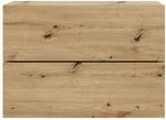 CABO h&auml;ngender Nachttisch Artisan Eiche Optik Nachtschrank mit Schubladen | 42 x 28