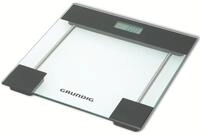 Grundig Personenwaage &ndash; Digitale K&ouml;rperwaage aus Glas &ndash; Waage mit LCD Display