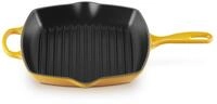 LE CREUSET Signature Gusseisen-Grillpfanne, Quadratisch, 26 cm, F&uuml;r alle Herdarten